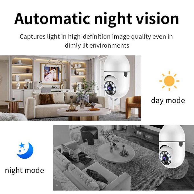 i360 Smart Security Camera Light Bulb