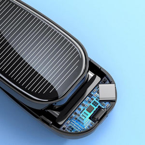 Solar Rechargeable Keychain Power Bank