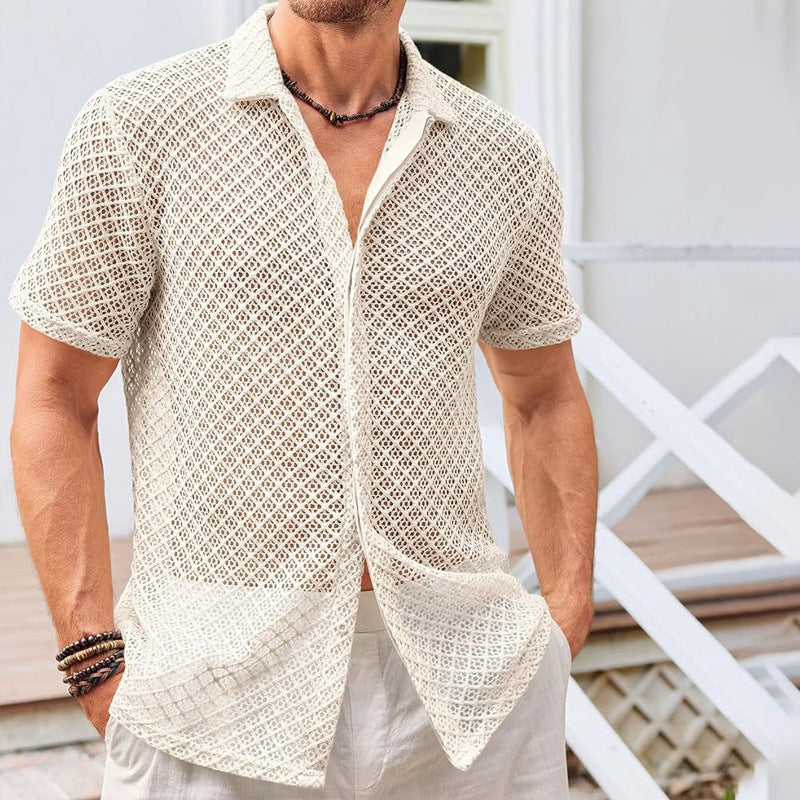 Mesh Men Tee - Shirt