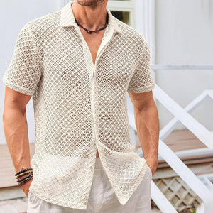 Mesh Men Tee - Shirt