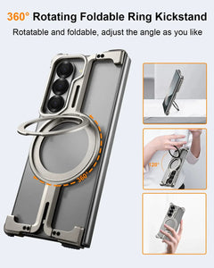 Dragon-Fold Titanium Frameless Samsung Galaxy Phone Case