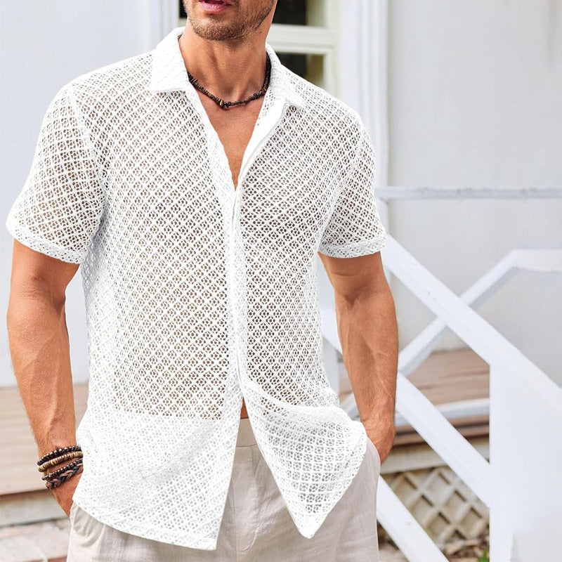 Mesh Men Tee - Shirt