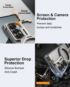 Dragon-Fold Titanium Frameless Samsung Galaxy Phone Case