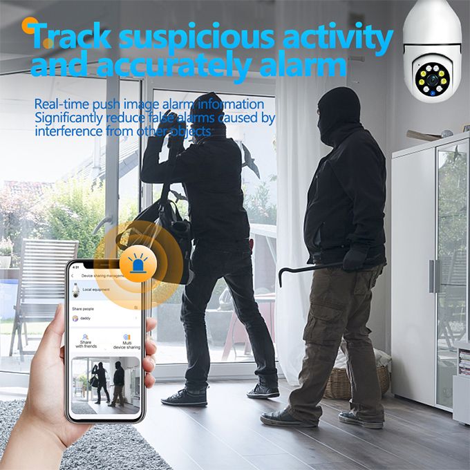 i360 Smart Security Camera Light Bulb