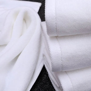 Luxury 100% Super Absorbent Cotton Bathroom Towels - White (XLarge)