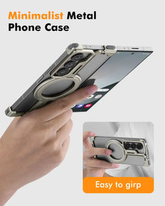 Dragon-Fold Titanium Frameless Samsung Galaxy Phone Case