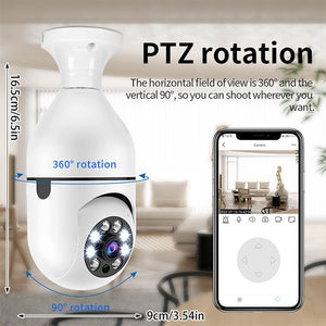 i360 Smart Security Camera Light Bulb