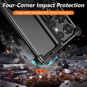 Dragon Shockproof Titanium Bumper Phone Case