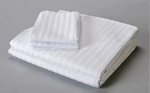 100% American Premium Cotton Bedsheet + 4 Pillowcases - 7 x 7 Grand King Size