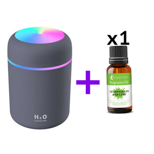 H20 Portable & Colorful Light USB Humidifier