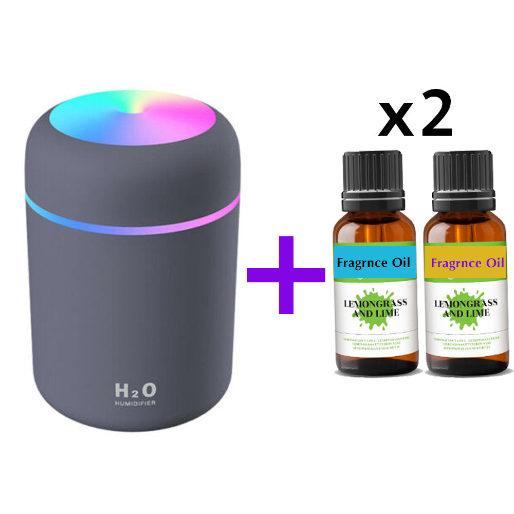 H20 Portable & Colorful Light USB Humidifier