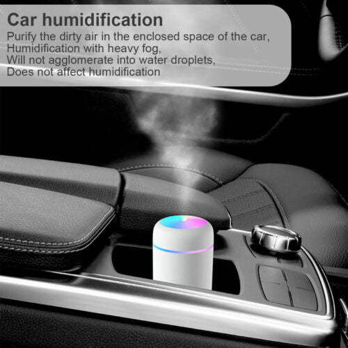 H20 Portable & Colorful Light USB Humidifier