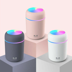 H20 Portable & Colorful Light USB Humidifier