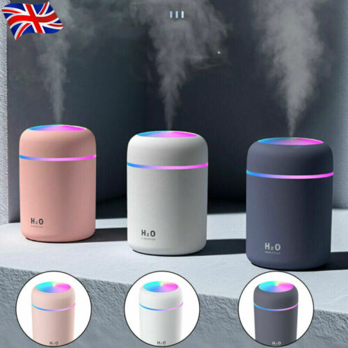 H20 Portable & Colorful Light USB Humidifier