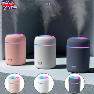 H20 Portable & Colorful Light USB Humidifier