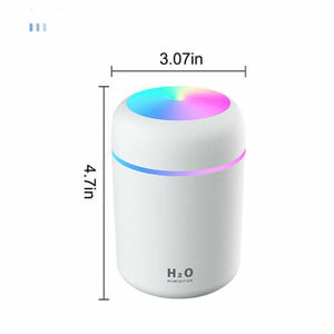 H20 Portable & Colorful Light USB Humidifier