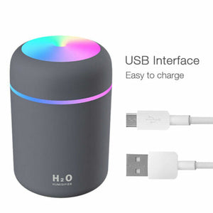 H20 Portable & Colorful Light USB Humidifier