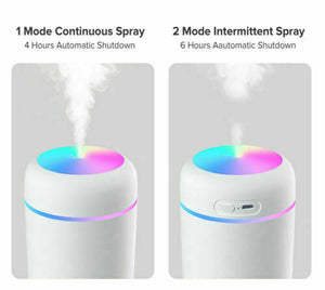 H20 Portable & Colorful Light USB Humidifier