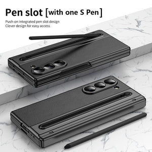 Fold-X Galaxy Z Fold Hinge Protection & Built-in Screen Protector with Stylus