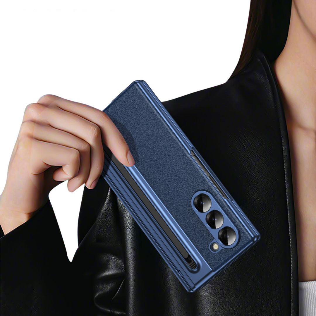Fold-X Galaxy Z Fold Hinge Protection & Built-in Screen Protector with Stylus