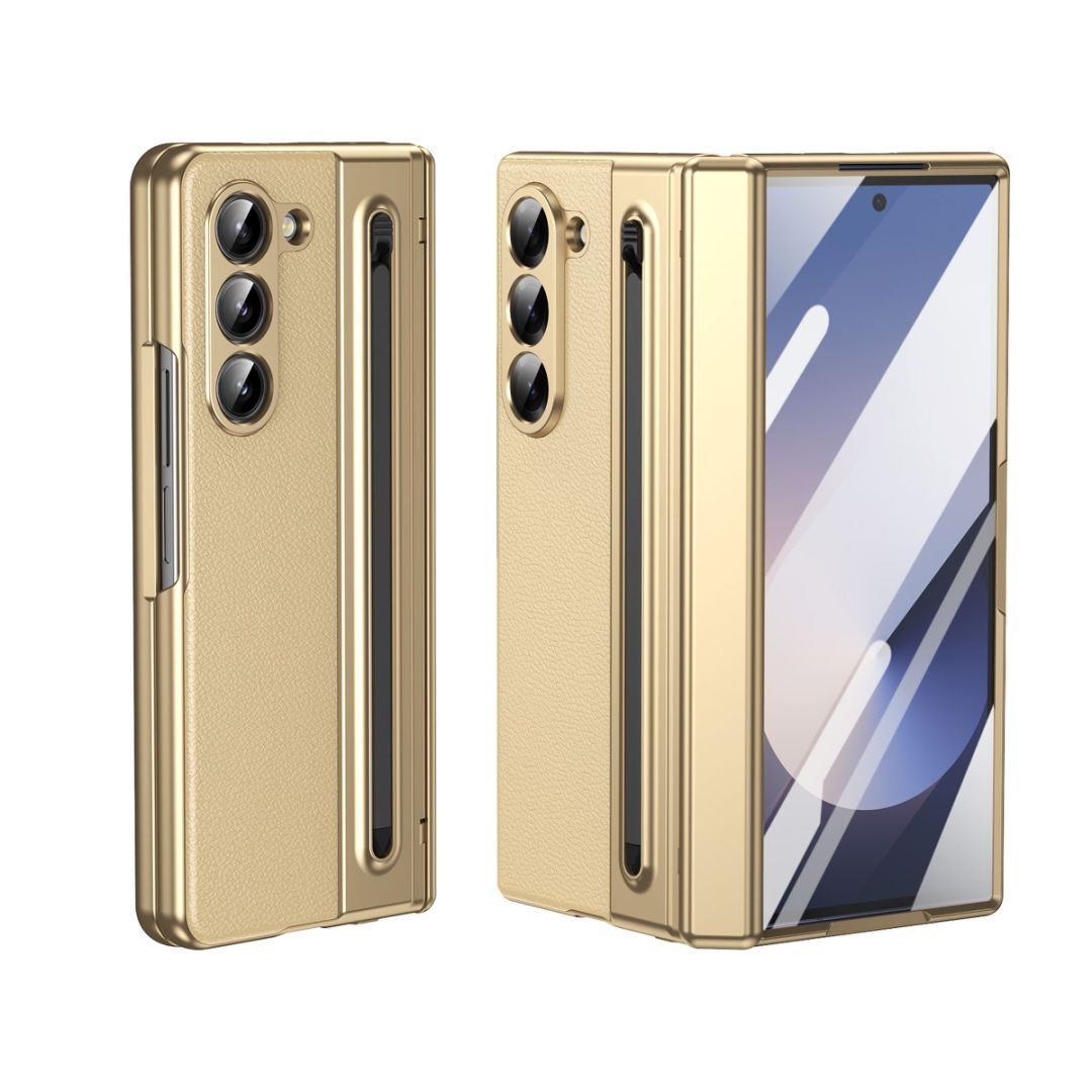Fold-X Galaxy Z Fold Hinge Protection & Built-in Screen Protector with Stylus