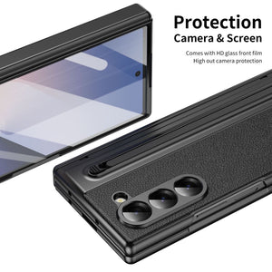 Fold-X Galaxy Z Fold Hinge Protection & Built-in Screen Protector with Stylus
