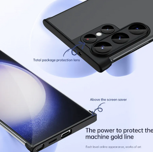 Frameless Galaxy S Bumper Case with Camera Lens Protector