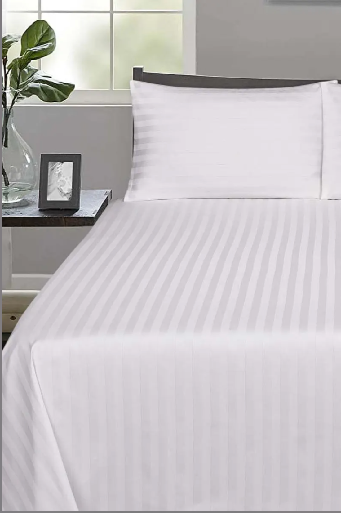 100% American Premium Cotton Bedsheet with 4 Pillowcases