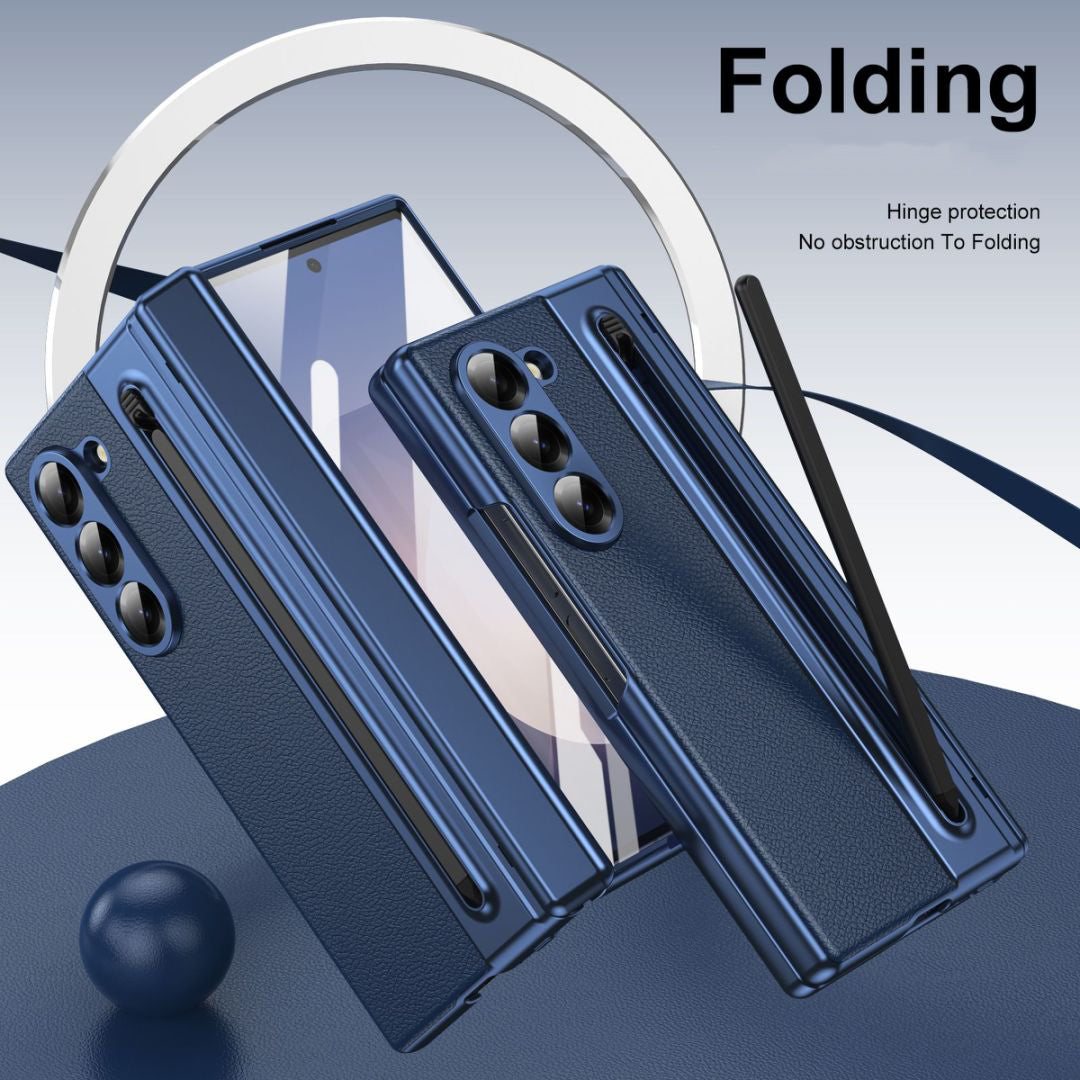Fold-X Galaxy Z Fold Hinge Protection & Built-in Screen Protector with Stylus