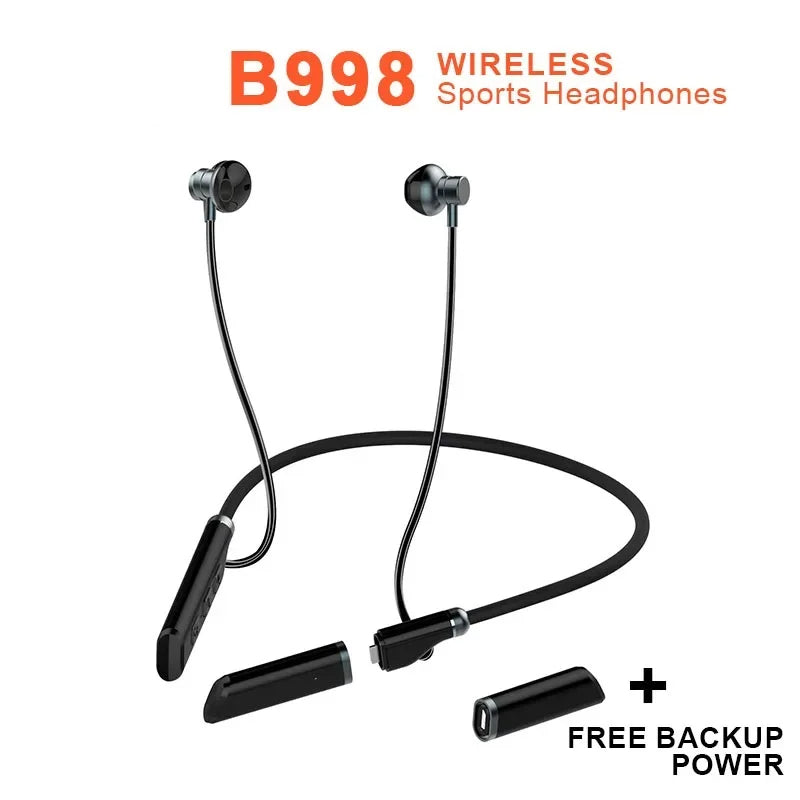 B998 Wireless Headphone with Interchangeable Xtra Batteries