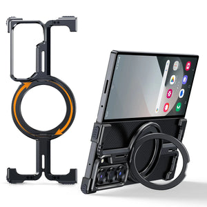 Dragon-Fold Titanium Frameless Samsung Galaxy Phone Case
