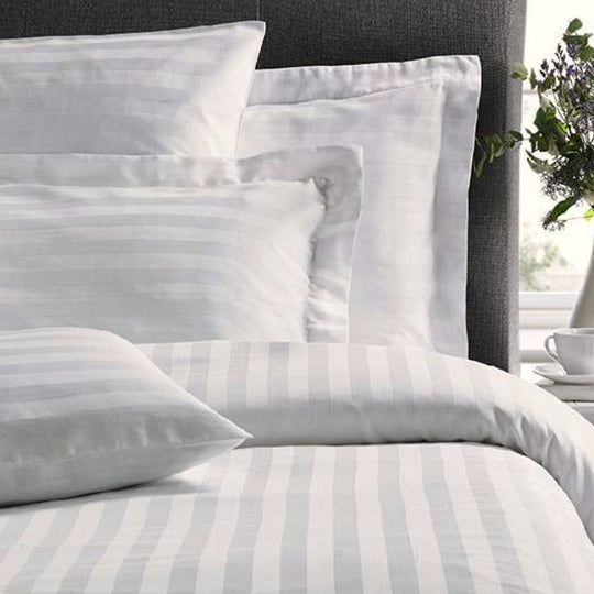 Premium Cotton Duvet for 7 x 7 Grand King Size (Excluding Bedsheet) - White Stripe
