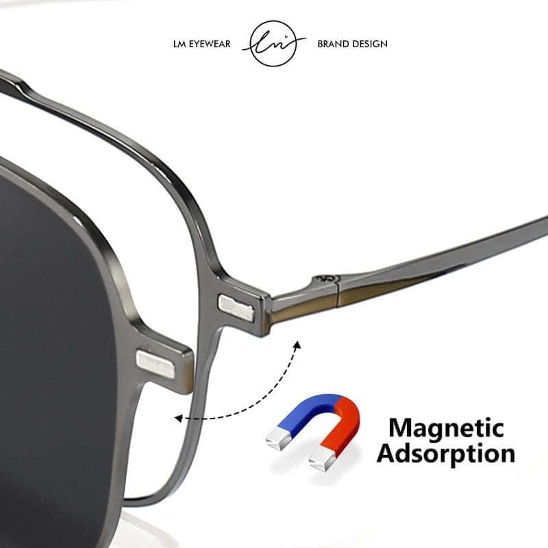 3 in 1 Magnetic Blue Light, Night Driving & Photochromic Glasses