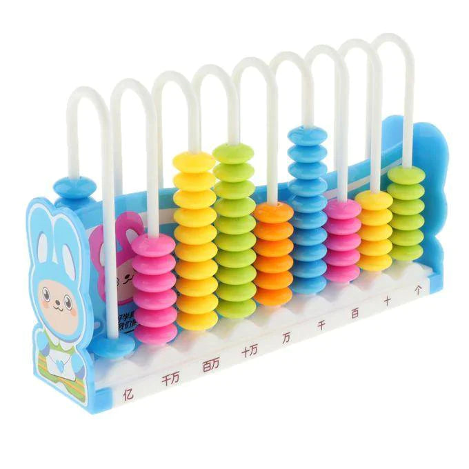 Cartoon 9 Rows Bead Abacus Counting Toy For Kids