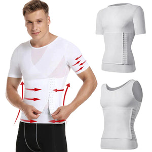 Xris Xross Extra Compression Body Shaper T-Shirt