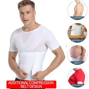 Xris Xross Extra Compression Body Shaper T-Shirt