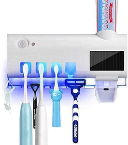 Solar UV Sterilizer Toothpaste Dispenser