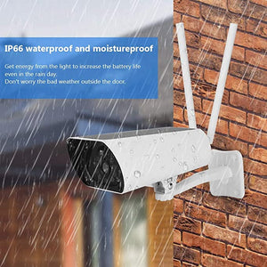 Solar Powered 4G Sim Card PTZ CCTV IP Camera With Wireless Connection