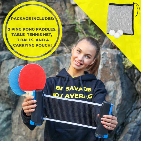 Flexi Ping Pong for Any Table, Anywhere