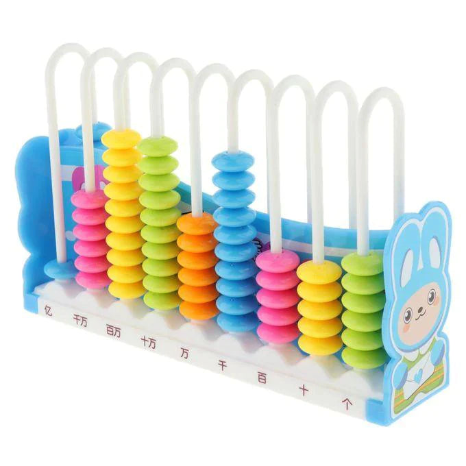 Cartoon 9 Rows Bead Abacus Counting Toy For Kids