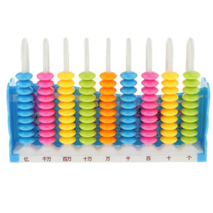 Cartoon 9 Rows Bead Abacus Counting Toy For Kids