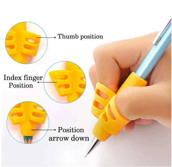 3PCS/Set Children Pencil Holder Pen Writing Aid Grip Posture Correction Tool